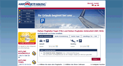 Desktop Screenshot of airportparking-berlin.de